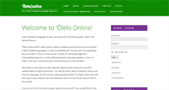 Desktop Screenshot of oleloonline.com