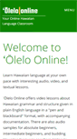 Mobile Screenshot of oleloonline.com